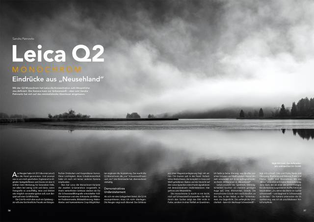 Aufmacherbild Leica Q2 Landschaft in Schwarzweiß