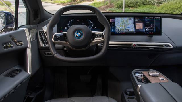 BMW iX Fahrbericht Innenraum