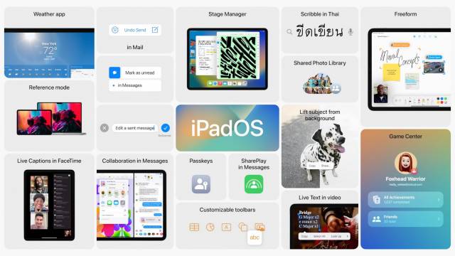 iPadOS 16 – WWDC 2022