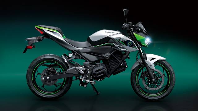 Kawasaki Elektro-/Hybrid- und Wasserstoffmotorräder