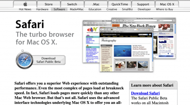 Apple-Browser Safari wird 20