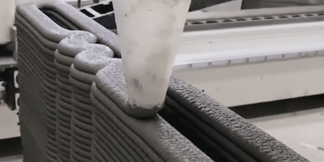 Zweistöckiges Fertighaus aus dem 3D-Drucker