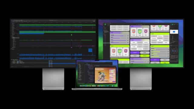 Mac Book Pro mit M3 Pro und externe Displays