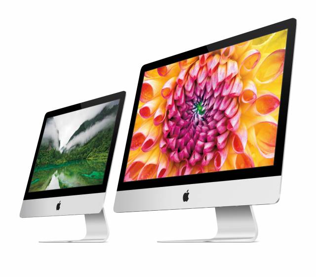 2012er iMac in 21,5 und 27 Zoll