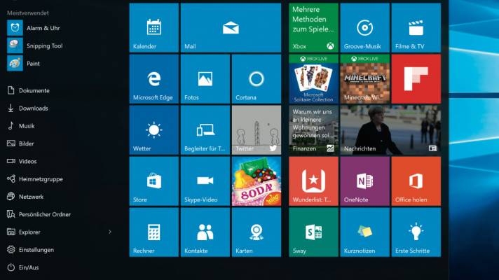 Das Gratis-Upgrade auf Windows 10