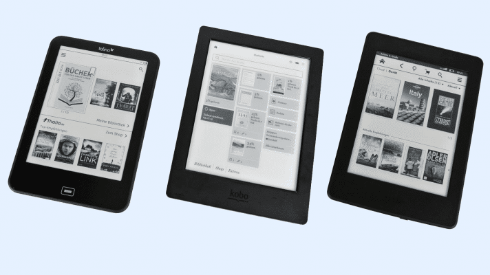 Kindle, Kobo, Tolino: Kaufberatung E-Book-Reader