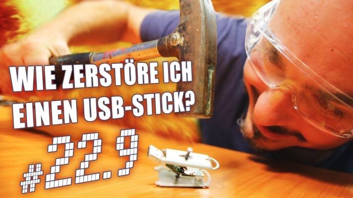 c't uplink 22.9: USB-Sticks verschlüsseln & zerstören / Mobile CPUs / 3D-Scanner fürs Handy