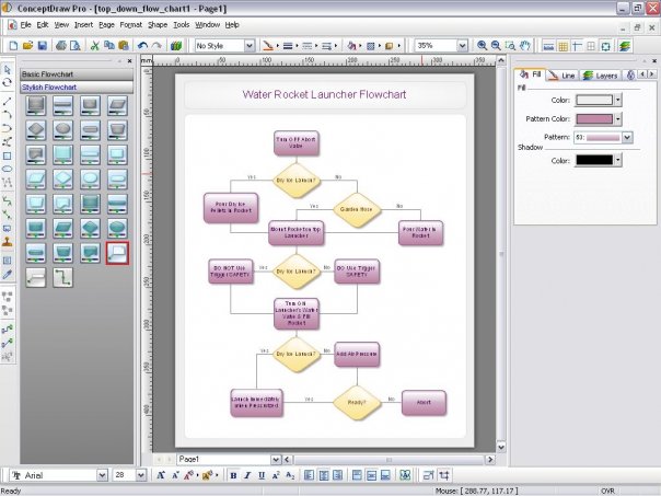 export conceptdraw project as pdf