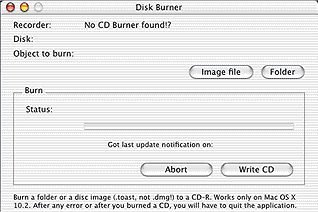 Disc Burner