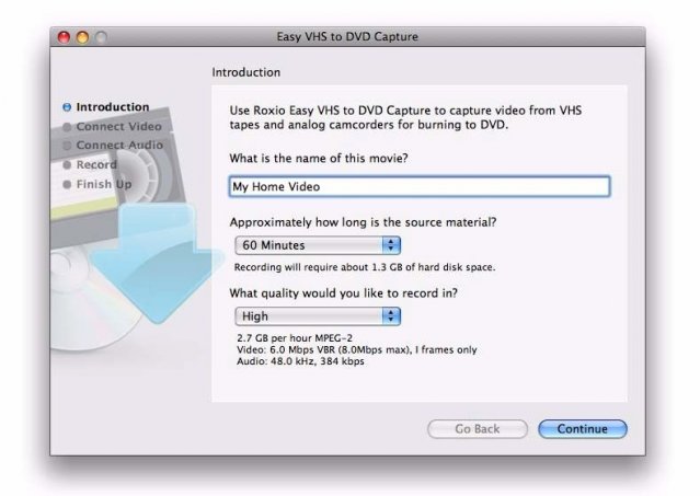 download easy vhs to dvd