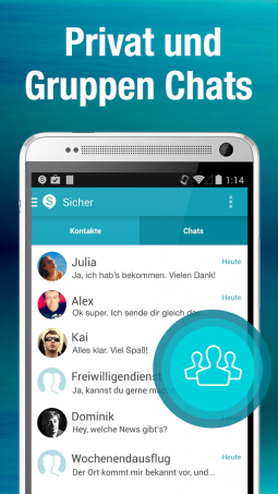  Sicher - App für iPhone, iPad und Android