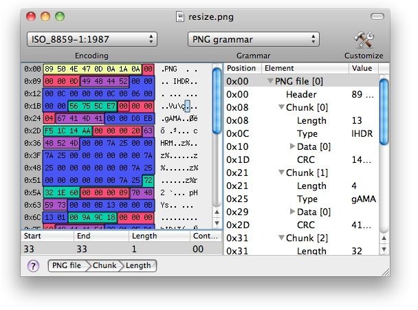 Hex editor for mac os x