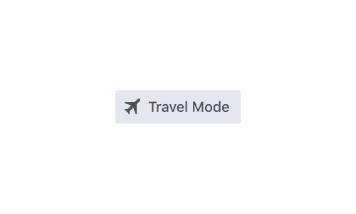 Travel Mode 1Password