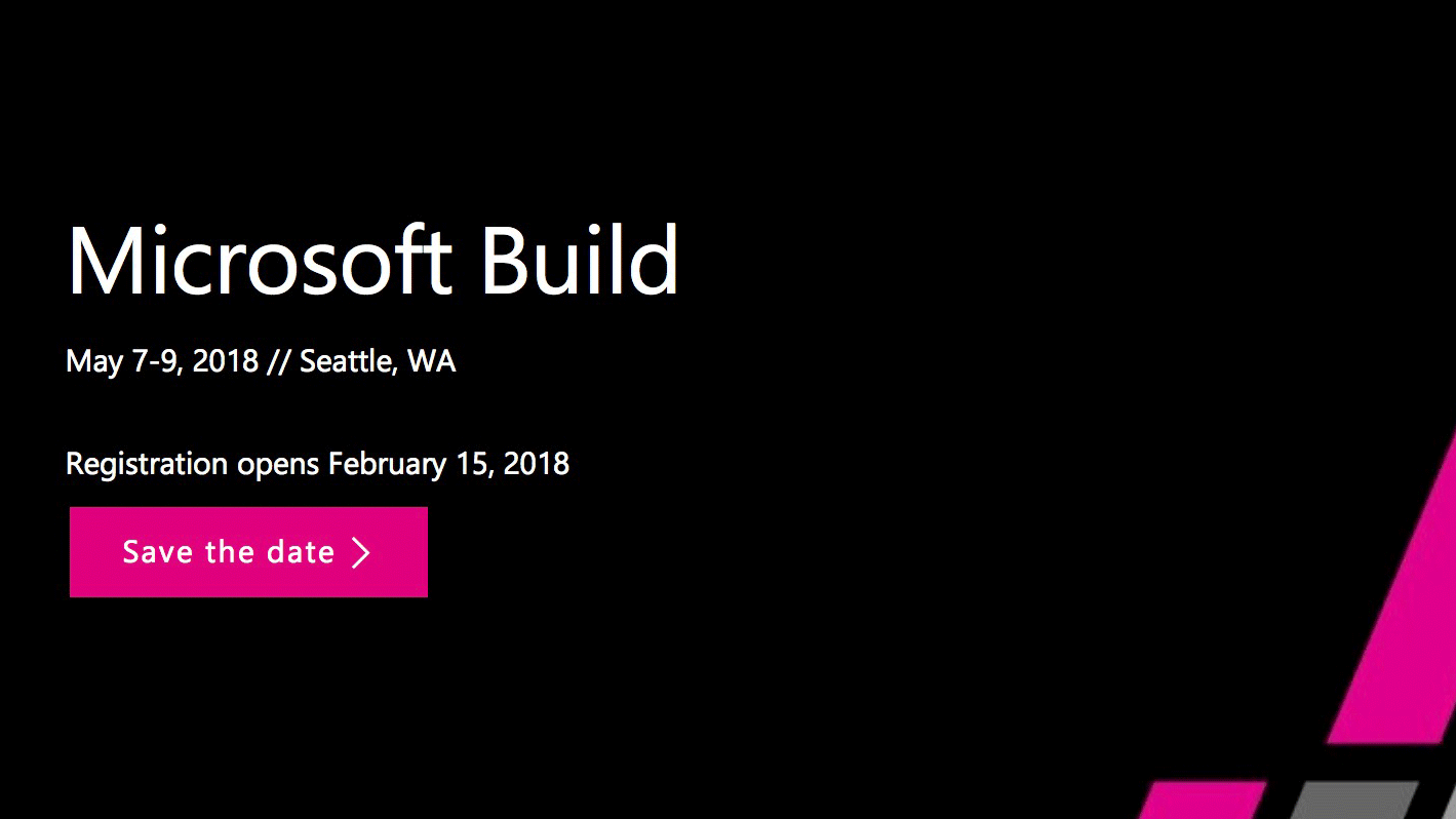 Microsofts Entwicklerkonferenz Build überschneidet sich mit Google I/O
