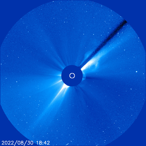 Soho Captures Coronal Mass Ejection Blasting From The Sun S Far Side In The Direction Of Venus Ca891042580C92Bd