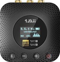 Bluetooth 5.0 Audio Empfänger mit NFC - BT Audio Adapter Für Stereoanlagen,  Hifi, Verstärker - 20m Reichweite, aptx - 3,5mm/RCA oder Digital