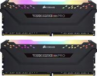 Corsair Vengeance RGB PRO schwarz DIMM Kit 32GB, DDR4-3600, CL18-22-22-42 (CMW32GX4M2Z3600C18)