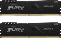 Kingston FURY Beast DIMM Kit 32GB, DDR4-3200, CL16-18-18 (KF432C16BB1K2/32)