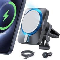 MidGard Auto Handyhalterung mit Ladefunktion Wireless Charging, Induktion  Smartphone-Halterung