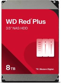 Western Digital WD Red Plus 8TB, 24/7, 512e / 3.5" / SATA 6Gb/s (WD80EFPX)