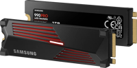 Samsung SSD 990 PRO 2TB, M.2 2280 / M-Key / PCIe 4.0 x4, Kühlkörper (MZ-V9P2T0CW / MZ-V9P2T0GW)