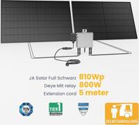 400W / 300W WiFi Balkonkraftwerk 2x200W full black 10m, 368,00 €