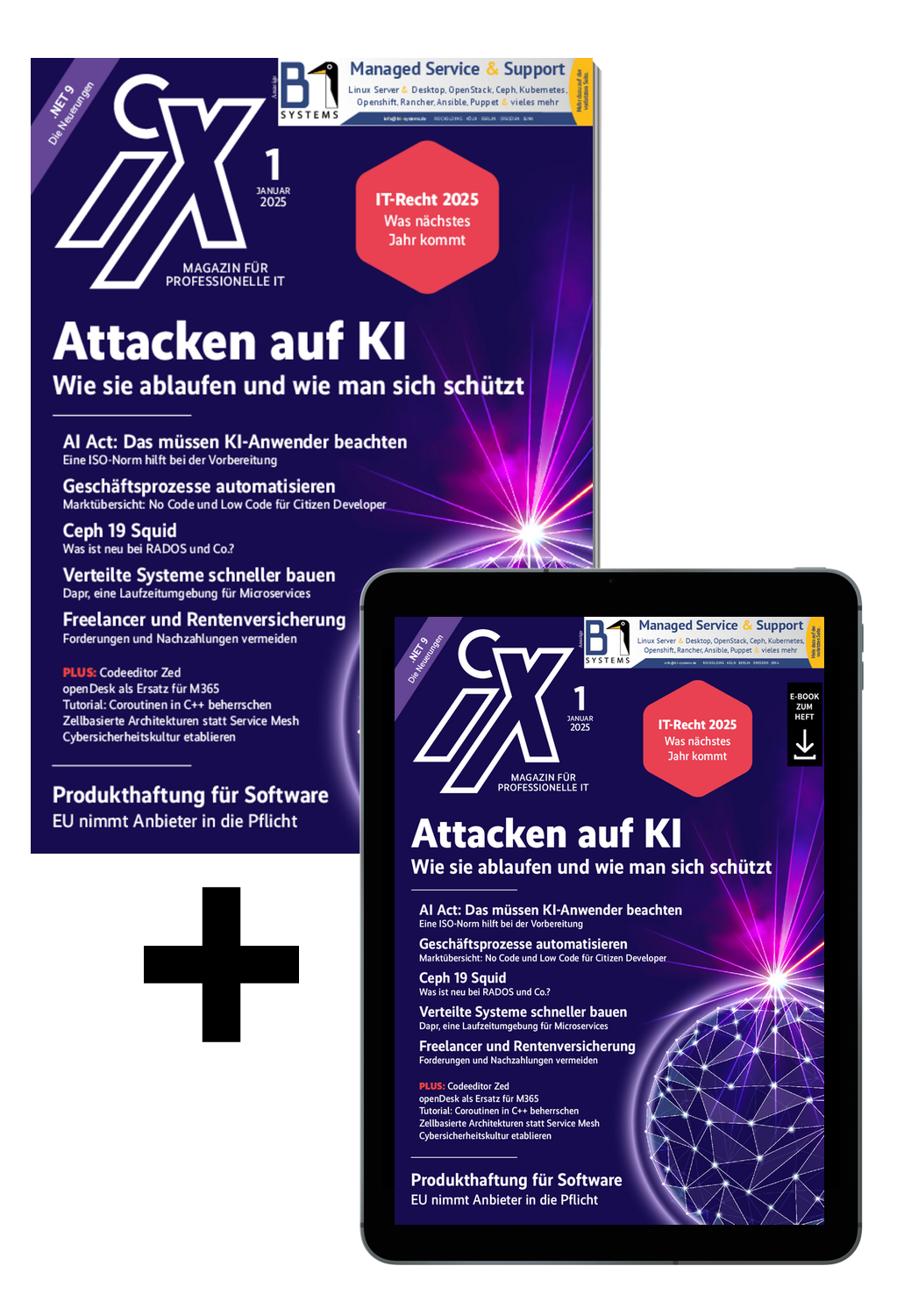 Bundle iX 01/2025 (Heft + digitale Ausgabe)
