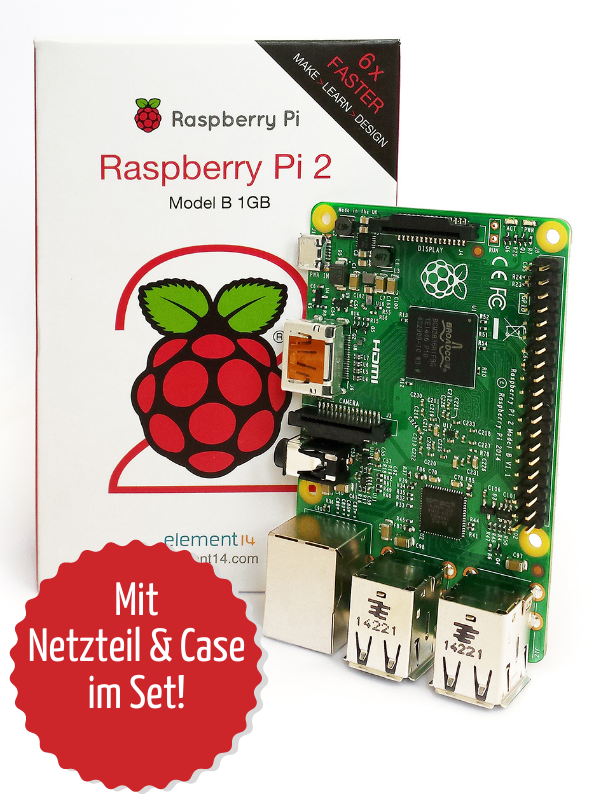 Raspberry Pi 2 Starter-Set