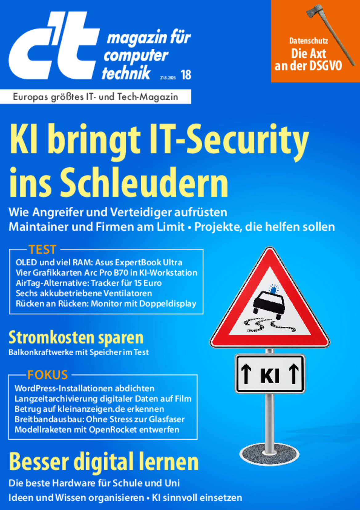 Produktbild für c't 18/2026