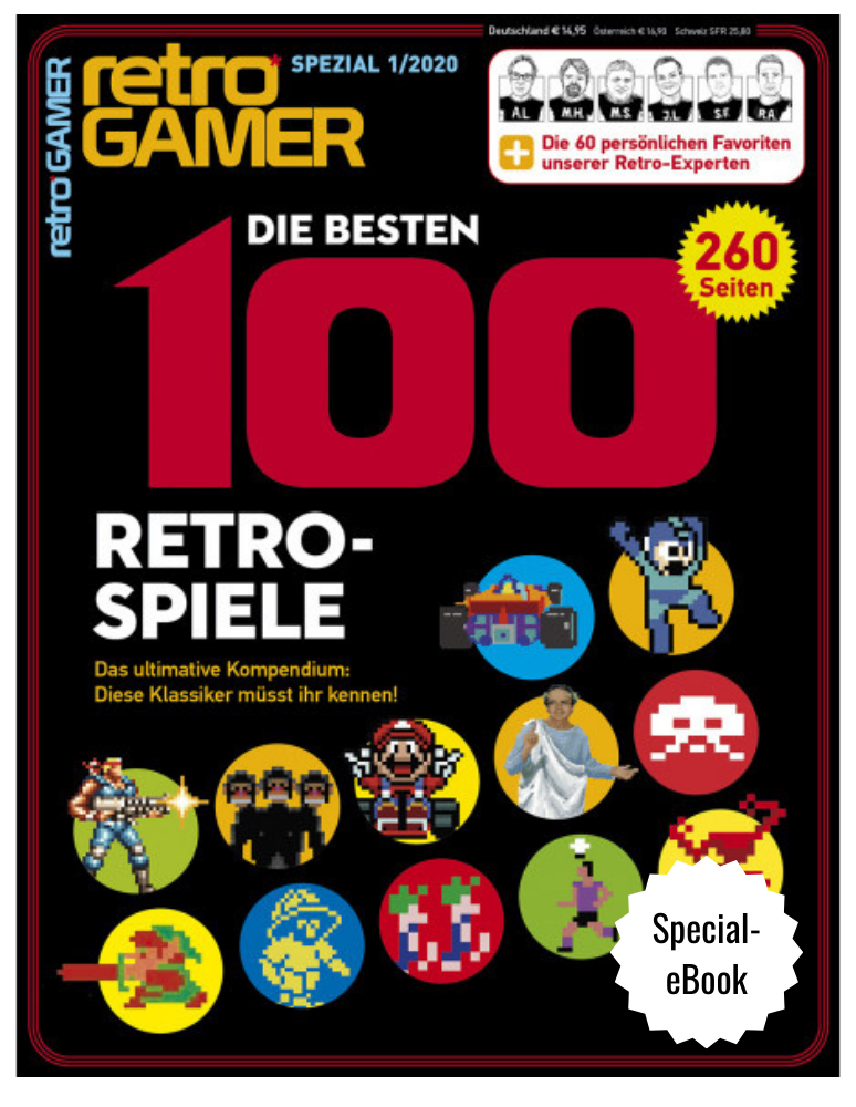 Retro Games-Sonderheft Die 100 besten Retro-Spiele (Special-eBook)