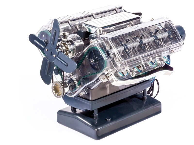 Das Franzis Lernpaket V8-Motor