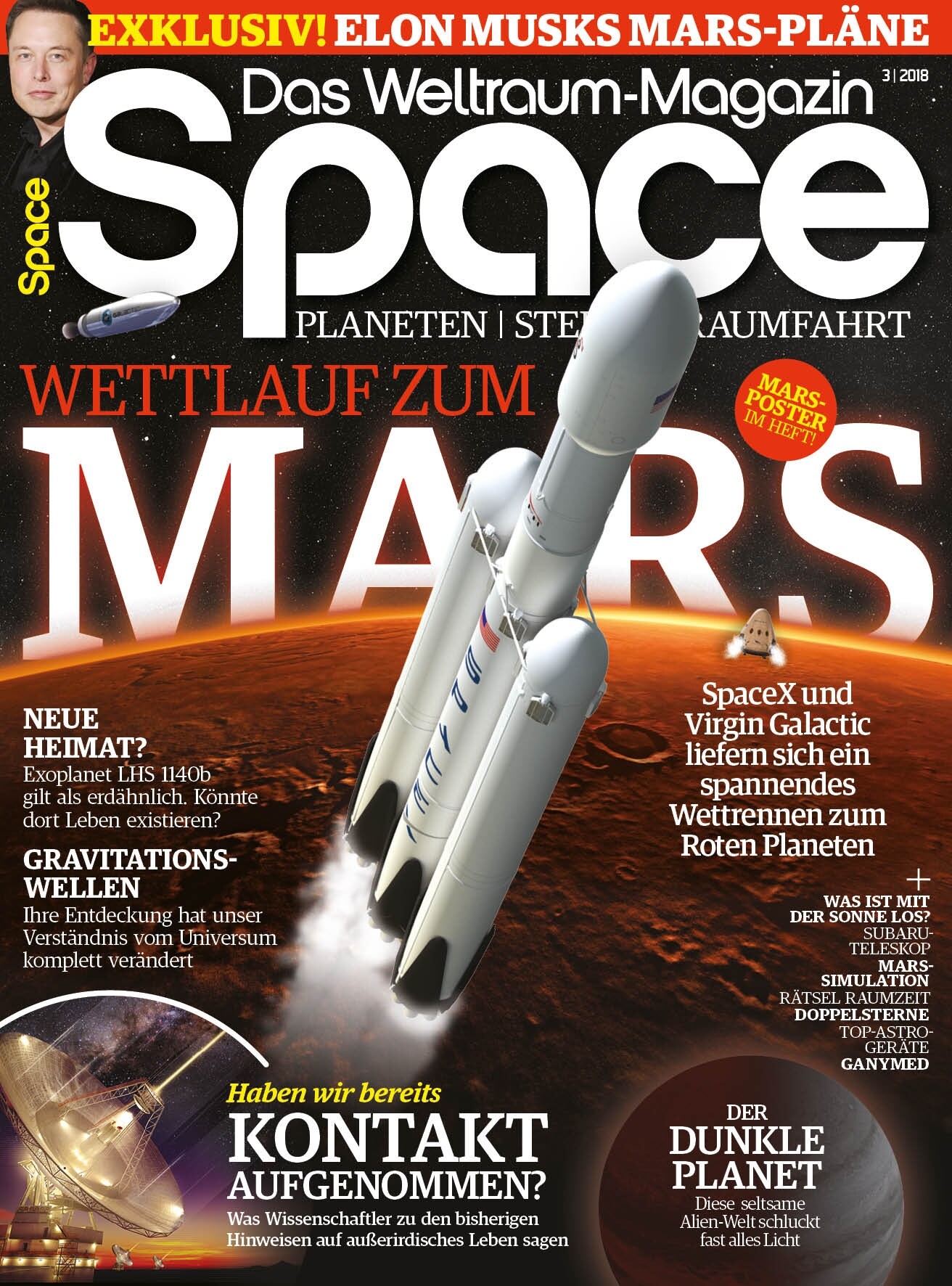 Space Weltraum Magazin 3/2018