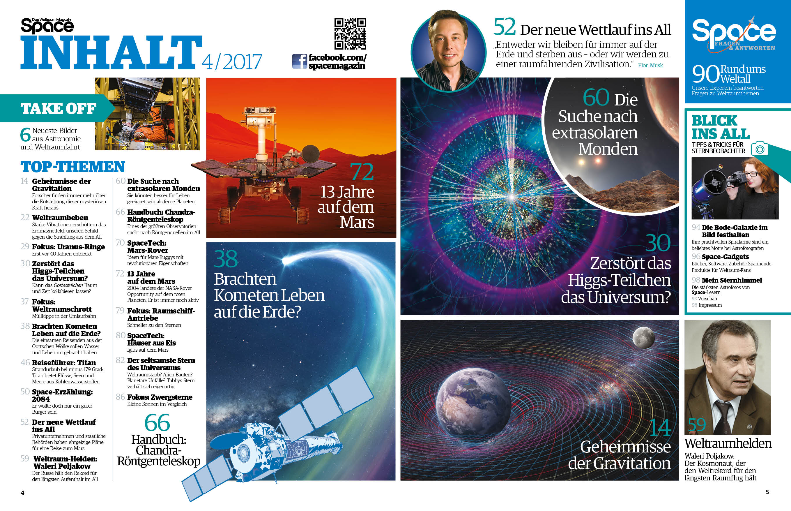 Space Weltraum Magazin 4/2017