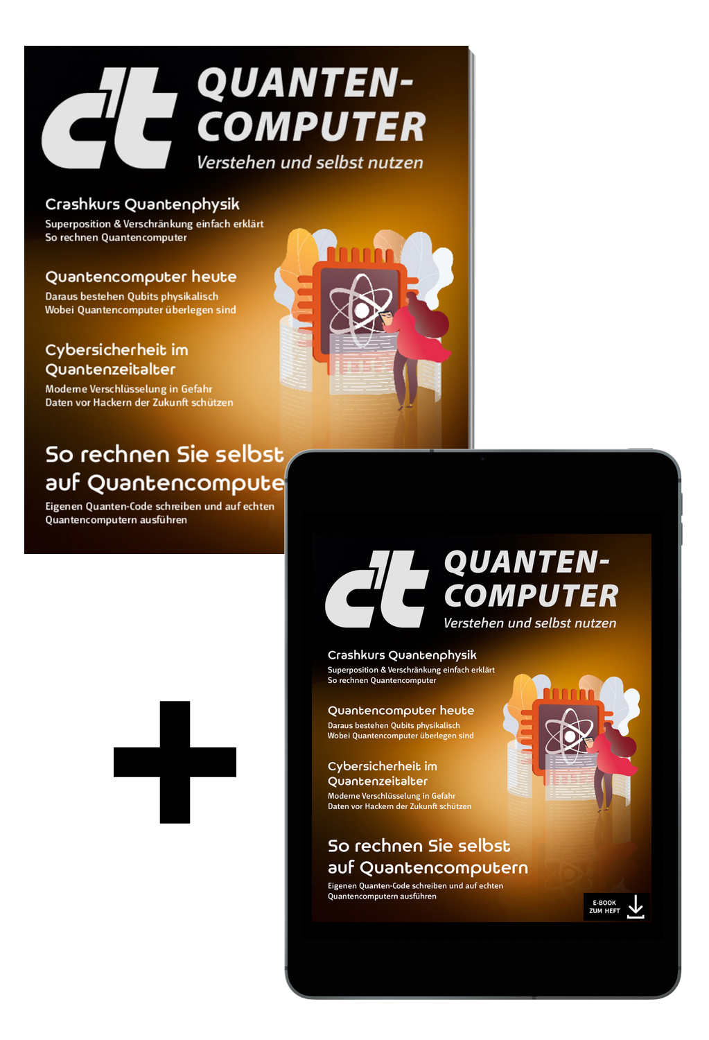 Produktbild für Bundle c't Quantencomputer (Heft + PDF)