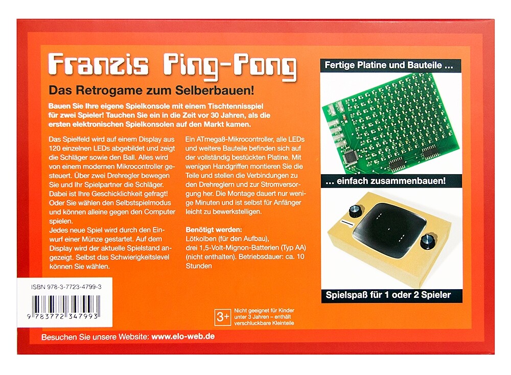 Ping-Pong - für Retro Gamer!