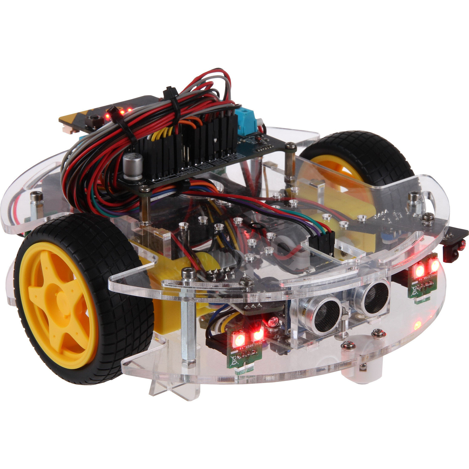 Joy-IT Bausatz programmierbares Roboterauto Joy-Car inkl. Einplatinencomputer micro:bit v2