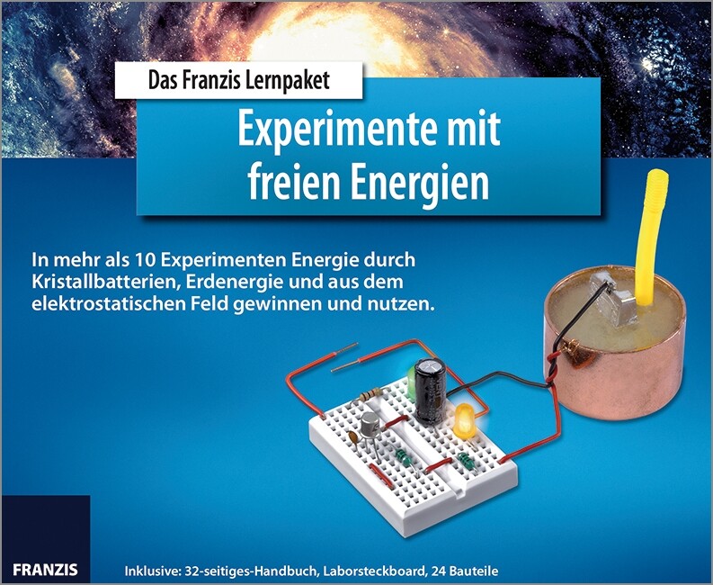 Das Franzis Lernpaket Experimente mit freien Energien