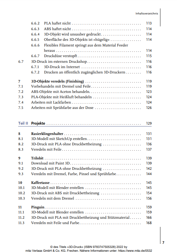 3D-Druck - Praxisbuch für Einsteiger (3. Auflage)