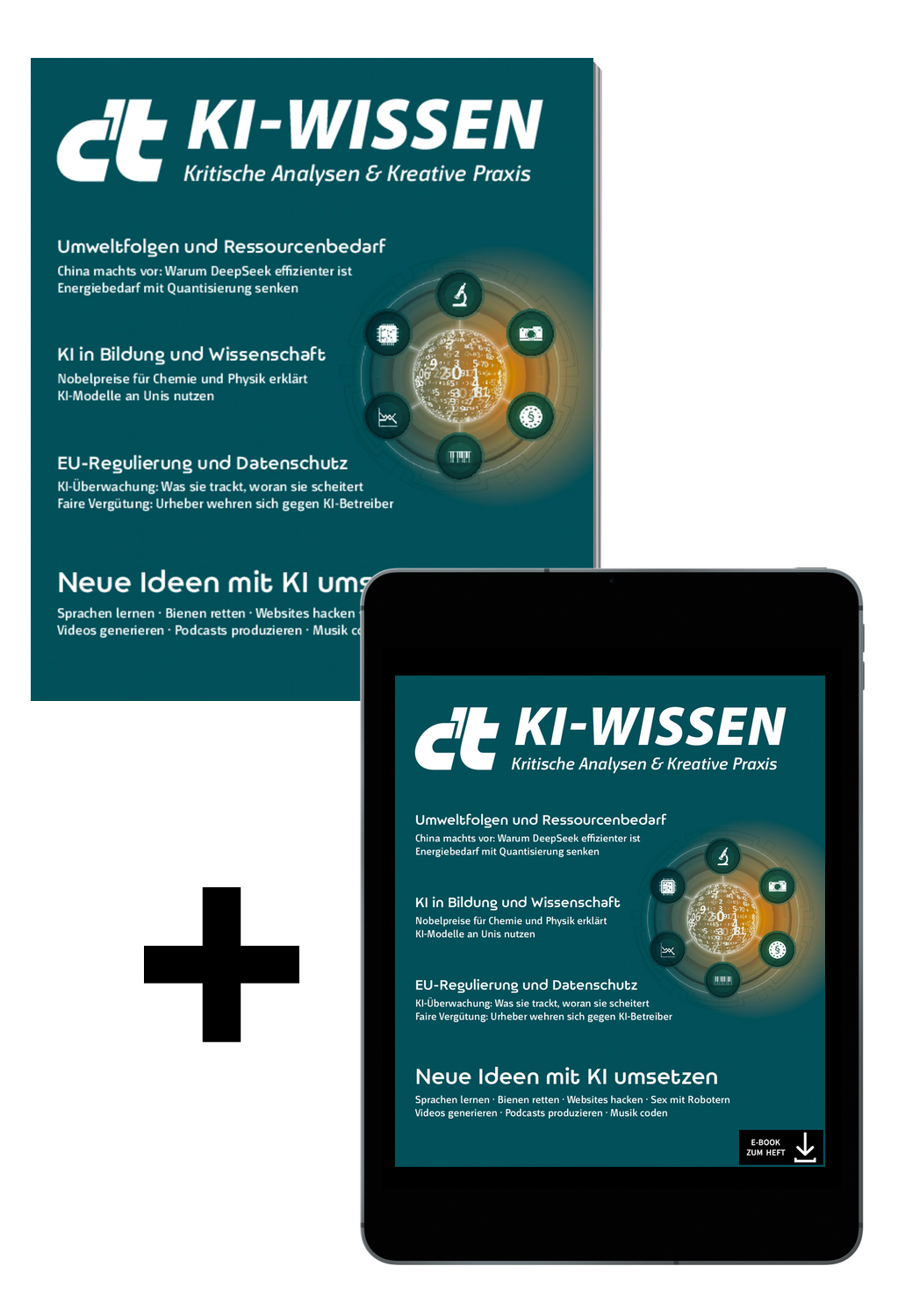 Bundle c't KI-Wissen 2025 (Heft + digitale Ausgabe)