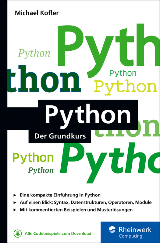 Python - Der Grundkurs (2. Auflage)