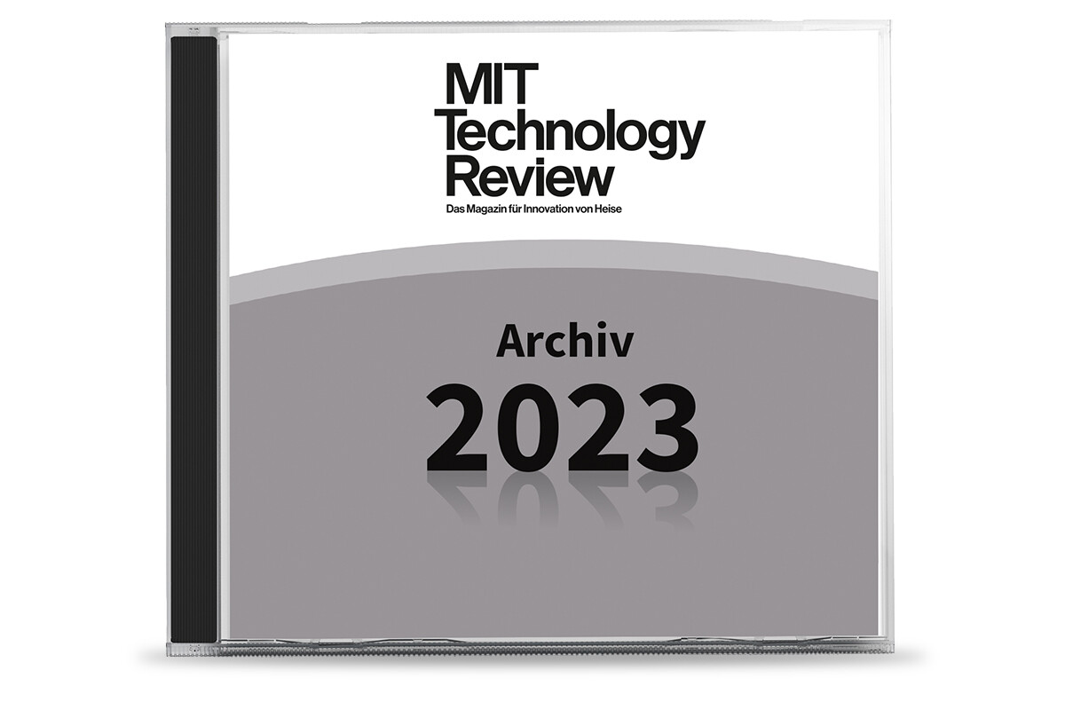 MIT Technology Review Archiv-DVD 2023