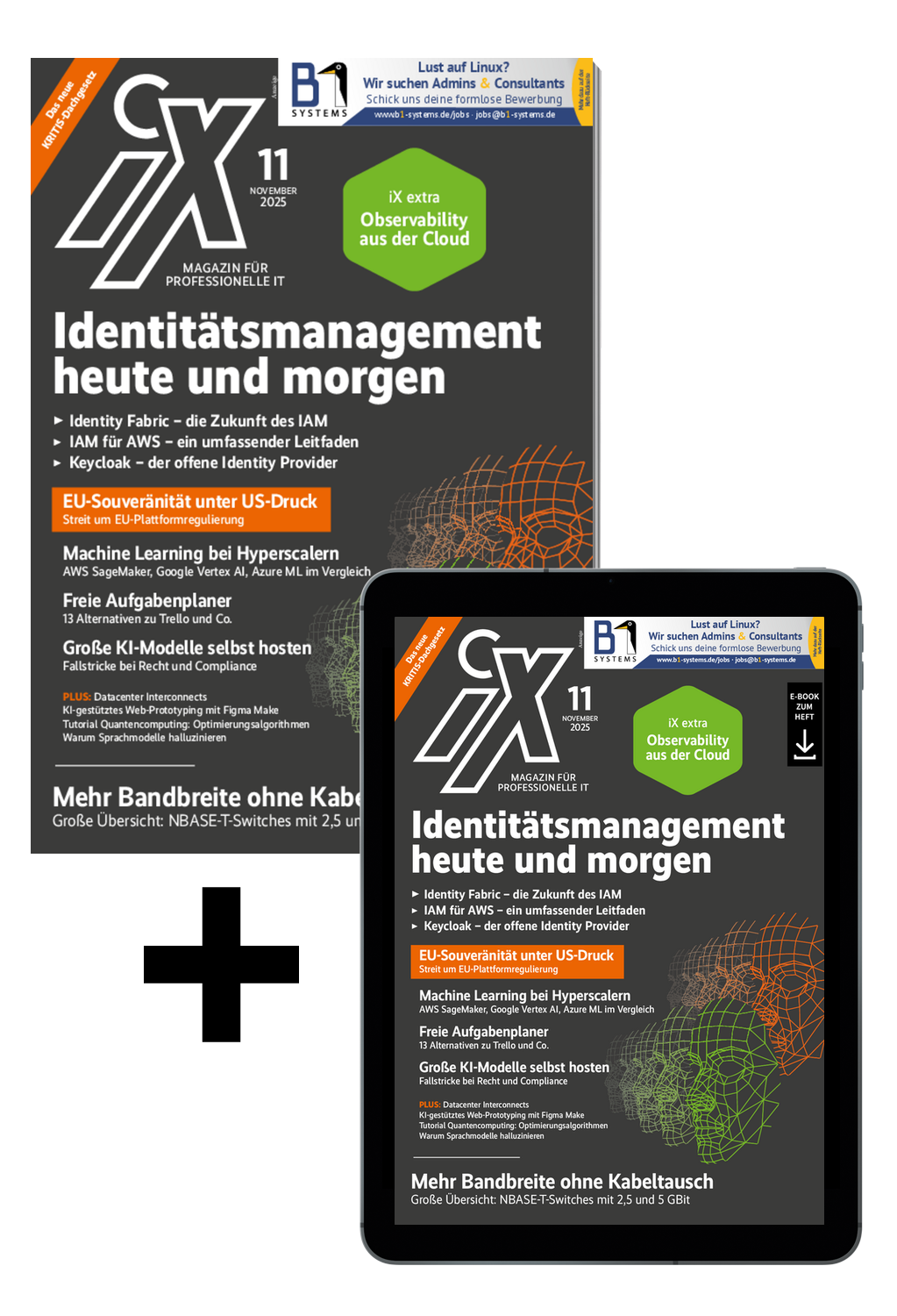 Produktbild für Bundle iX 11/2025 (Heft + PDF)