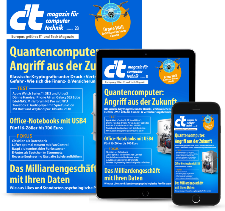 Produktbild für c't Kennenlern-Angebot Digital & Print