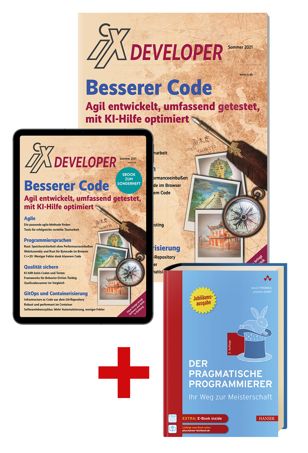 Superbundle iX Developer Besserer Code (Buch + Heft + PDF)