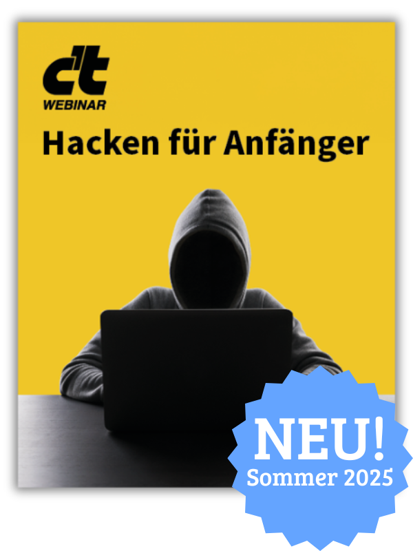 Produktbild für c't "Green Deals 2025" Hacking-Webinar-Bundle