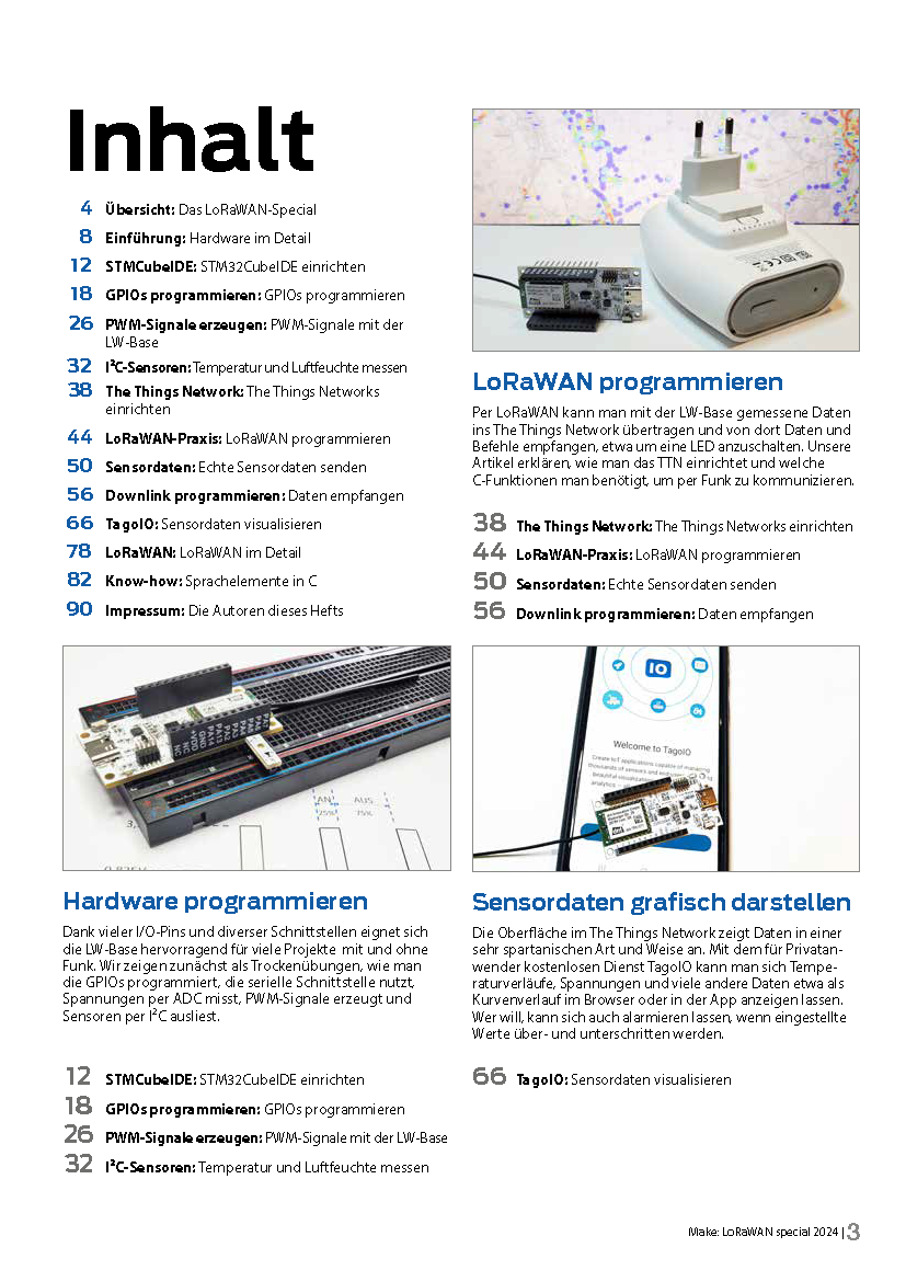 Make Special LoRaWAN inkl. Experimentier-Set