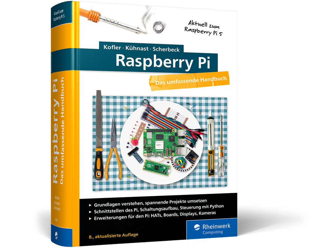 Raspberry Pi - Das umfassende Handbuch (8. Auflage)