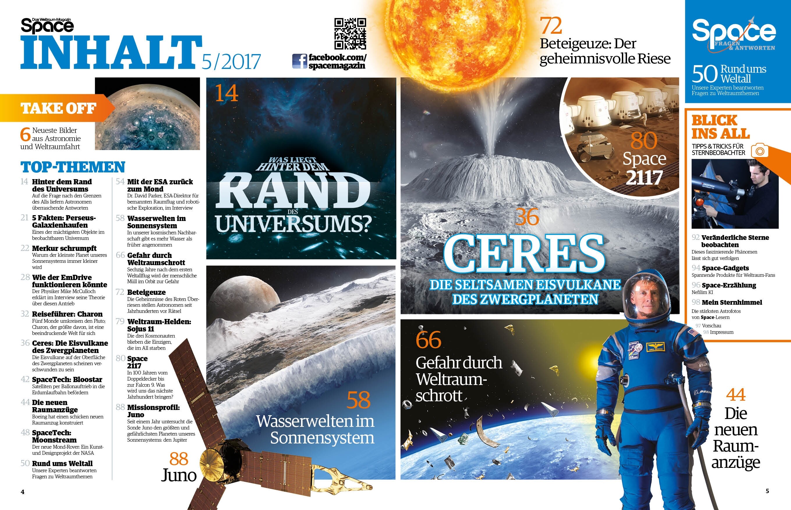 Space Weltraum Magazin 5/2017