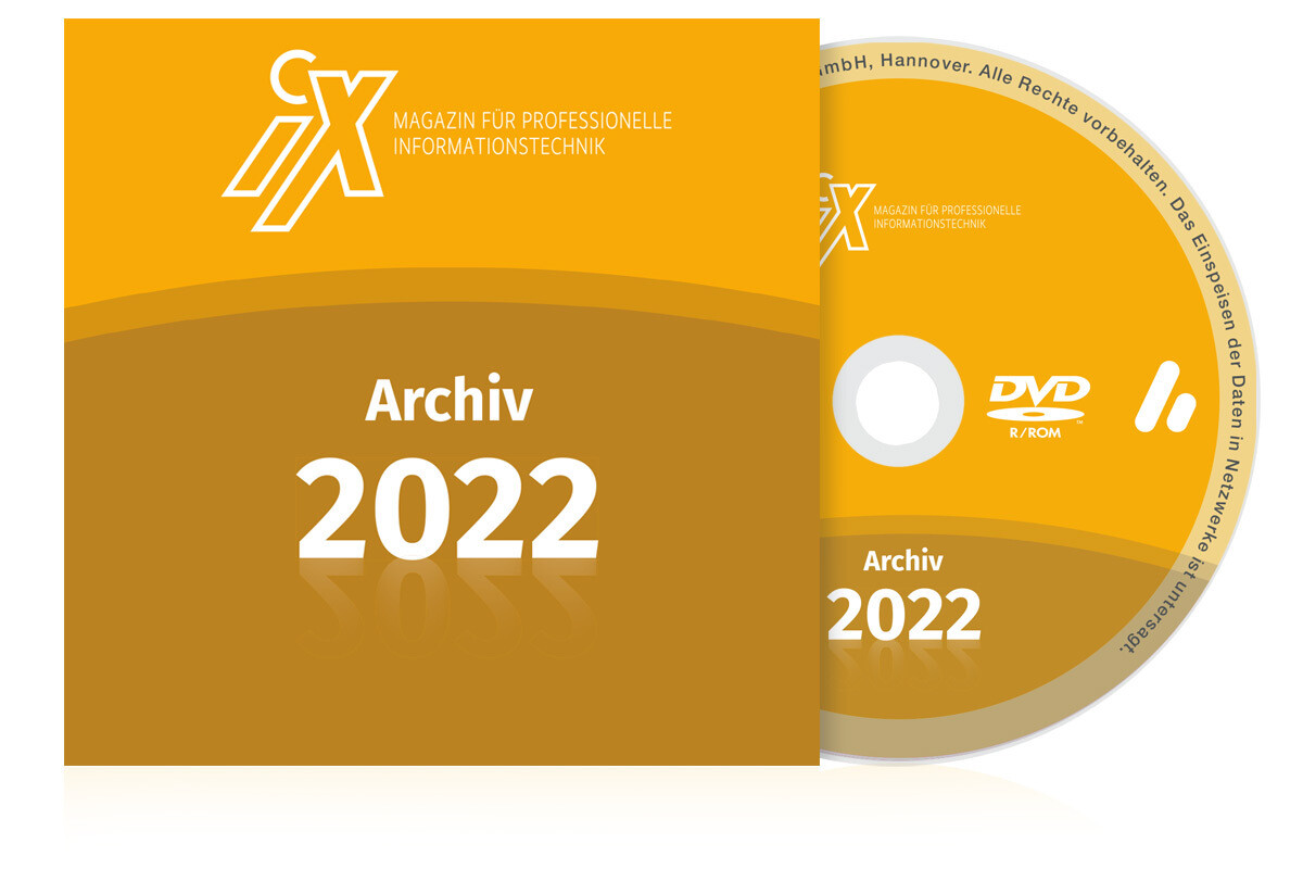 iX Archiv-DVD 2022