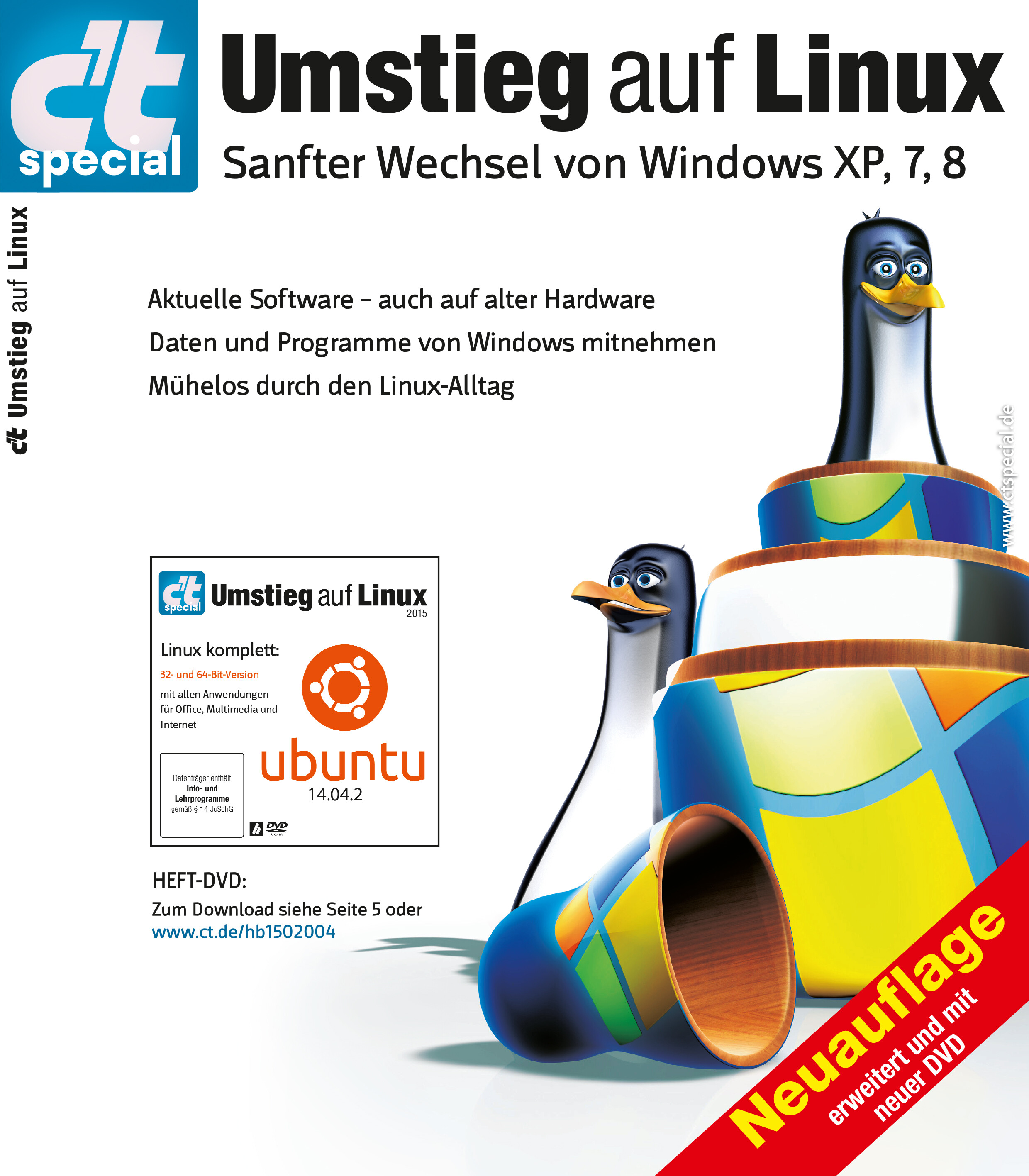 c't special Umstieg auf Linux 2015